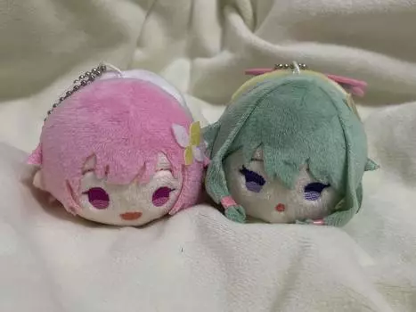 Б/у Project Sekai Emu Nene Mochi Mochi Mascot Plush Set of 2