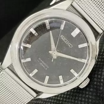 Б/у японские мужские часы SEIKO SEA LION WINDING 66B, старые оригинальные часы с циферблатом a416101-2 R10621f-a416101