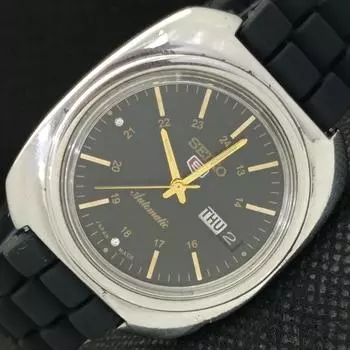 Б/У РЕДКИЕ ВИНТАЖНЫЕ ЧАСЫ SEIKO 5 AUTO 6119C ЯПОНИЯ МУЖСКИЕ ДЕНЬ/ДАТА 621b-a413514-2 SKU621b-a413514