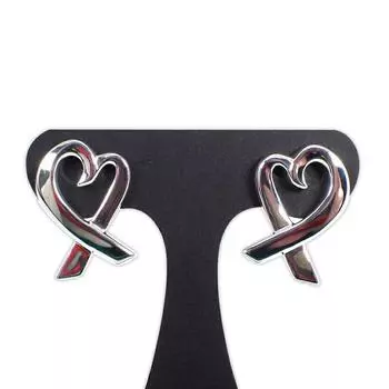 [Б/у] Серьги TIFFANY/Tiffany 925 Loving Heart [g382-68]