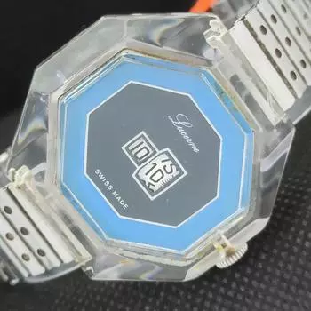 Б/У ШВЕЙЦАРСКИЕ МУЖСКИЕ ЧАСЫ С ЛЮЦЕРНЫМ ЗАВОДОМ a284424-1 Sku540-a284424