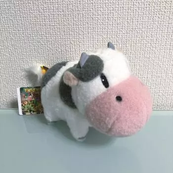 Б/у Story of Seasons Bokujou Monogatari пушистая корова плюшевая обычная цветная 15 см