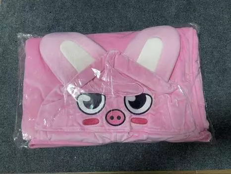 Б/у Stray Kids DWAEKKI Xmas POPUP STORE 2023 Товары Одеяло Нераспечатанное