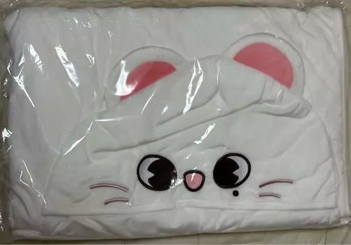 Б/у Stray Kids Hyunjin Jiniret Xmas POPUP STORE 2023 Товары Одеяло Нераспечатанное