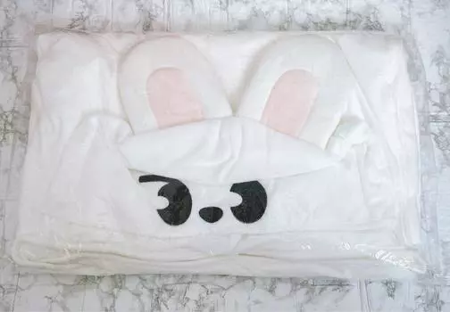 Б/у Stray Kids Leebit Xmas POPUP STORE 2023 Товары Одеяло Нераспечатанное