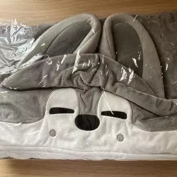 Б/у Stray Kids Wolf Chan Xmas POPUP STORE 2023 Товары Одеяло Нераспечатанное