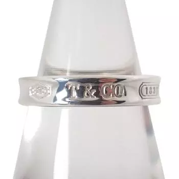 [Б/у] TIFFANY/Tiffany 925 1837 узкое кольцо 7.5/7/g421-88