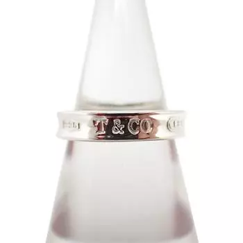 [Б/у] TIFFANY/Tiffany 925 1837 Узкое кольцо Нет. 6 [г364-22]