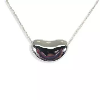 [Б/у] TIFFANY/Tiffany 925 Bean Подвеска/ожерелье [g380-36]