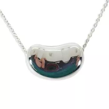 [Б/у] TIFFANY/Tiffany 925 кулон в виде боба/ожерелье/g409-86