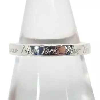 [Б/у] TIFFANY/Tiffany 925 Notes Узкое кольцо/Нет. 11.5/г422-41