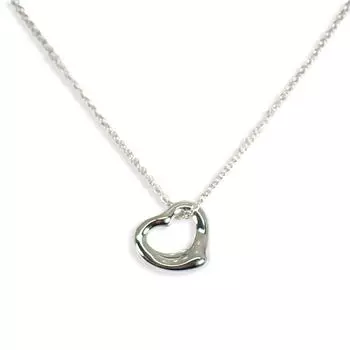 [Б/у] TIFFANY/Tiffany 925 Open Heart Подвеска/ожерелье [g381-35]