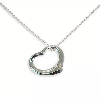 [Б/у] TIFFANY/Tiffany 925 Open Heart Подвеска/ожерелье [g380-32]