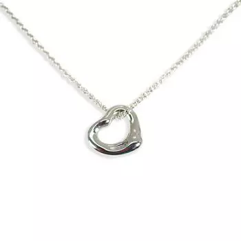 [Б/у] TIFFANY/Tiffany 925 Open Heart Подвеска/ожерелье [g378-24]