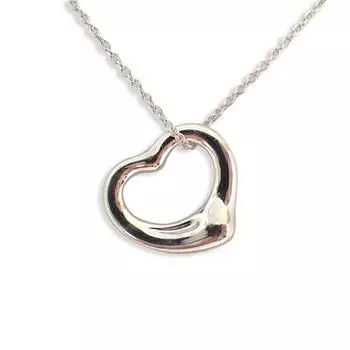 [Б/у] TIFFANY/Tiffany 925 Open Heart Подвеска/ожерелье [g397-34]