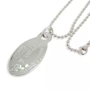 [Б/у] TIFFANY/Tiffany 925 Вернуться к Tiffany кулон/ожерелье [g332-51]