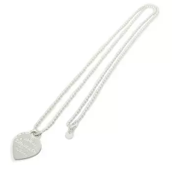 [Б/у] TIFFANY/Tiffany 925 Вернуться к Tiffany Heart Tag Длинный кулон/g407-85