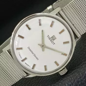 Б/У TISSOT 781 SWISS MENS С РУЧНЫМ ЗАВОДОМ, ЦИФЕРБЛАТ БЕЛОГО ЦВЕТА a432785-2 R113-a432785