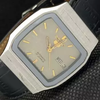 Б/У ВИНТАЖНЫЕ ЧАСЫ SEIKO 5 АВТОМАТИЧЕСКИЕ 7009A ЯПОНИЯ МУЖСКИЕ ОРИГИНАЛЬНЫЙ ЦИФЕРБЛАТ a415746-2 SKU621d-a415746