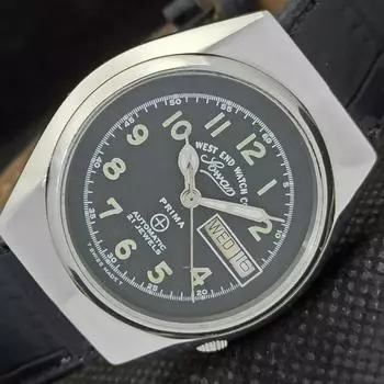 Б/У WEST END WATCH CO АВТОМАТИЧЕСКИЕ ШВЕЙЦАРСКИЕ МУЖСКИЕ ЧАСЫ a283054-1 Артикул 535-a283054