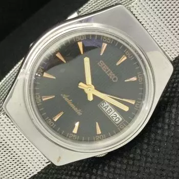 Б/У винтажные автоматические часы SEIKO 6309A из Японии мужские D/D черные 608h-a316682-9 SKU608h-a316682
