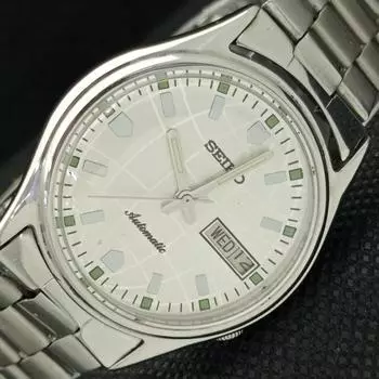 Б/У винтажные автоматические часы SEIKO 7009A из Японии мужские D/D серебряные 621e-a415945-2 SKU621e-a415945