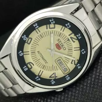 Б/У винтажные часы SEIKO 5 AUTO 7009A JAPAN MENS D/D GOLDEN WATCH 588a-a310188-9 SKU588a-a310188