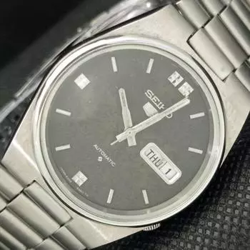Б/У винтажные часы SEIKO 5 AUTOMATIC 6309A из Японии мужские оригинальные часы с циферблатом a415794-2 SKU621d-a415794
