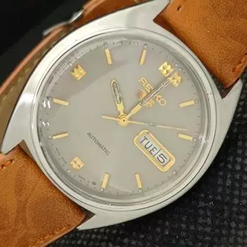 Б/У винтажные часы SEIKO 5 AUTOMATIC 6309A из Японии мужские оригинальные часы с циферблатом a413523-2 SKU621b-a413523