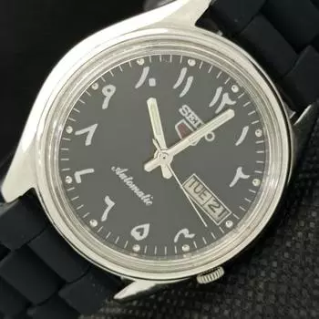 Б/У винтажные часы SEIKO 5 AUTOMATIC 7009A JAPAN MENS D/D ARABIC WATCH 621e-a415909-2 SKU621e-a415909