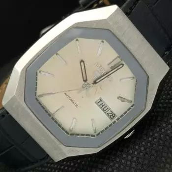 Б/У винтажные часы SEIKO 5 AUTOMATIC 6309A из Японии мужские оригинальные часы с циферблатом a415751-2 SKU621d-a415751