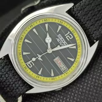 Б/У винтажные часы SEIKO ACTUS AUTOMATIC 7009A JAPAN MENS D/D BLACK a286915-2 SKU545d-a286915