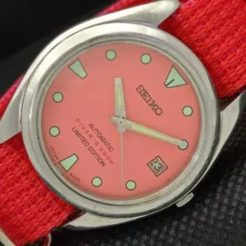 Б/У винтажные часы SEIKO AUTOMATIC 7009A JAPAN MENS DATE PEACH WATCH 603-a313739-2 SKU603-a313739