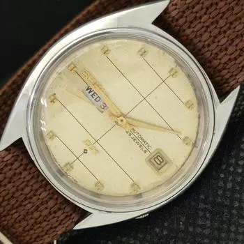 Б/У винтажные часы SEIKO DX AUTOMATIC 6106B из Японии мужские оригинальные часы с циферблатом a413535-2 SKU621b-a413535