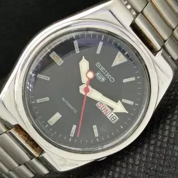Б/У винтажные мужские часы SEIKO 5 AUTO 6309A из Японии с оригинальным циферблатом 608d-a315715-9 SKU608d-a315715