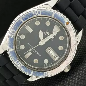 Б/У винтажные мужские часы SEIKO 5 AUTOMATIC 7S26A из Японии с оригинальным циферблатом a415734-2 SKU621d-a415734