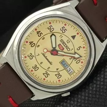 Б/У винтажные мужские часы SEIKO 5 AUTOMATIC 7019A JAPAN DAY/DATE 594a-a311652-9 SKU594a-a311652