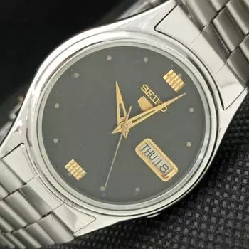 Б/У винтажные мужские часы SEIKO 5 AUTOMATIC 7009A из Японии с оригинальным циферблатом a415776-2 SKU621d-a415776