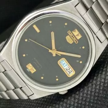 Б/У винтажные мужские часы SEIKO 5 AUTO 7S26A из Японии с оригинальным циферблатом 597-a312938-2 SKU597-a312938