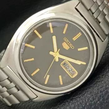Б/У винтажные мужские часы SEIKO 5 AUTOMATIC 7009A из Японии с оригинальным циферблатом a433934-2 R119-a433934