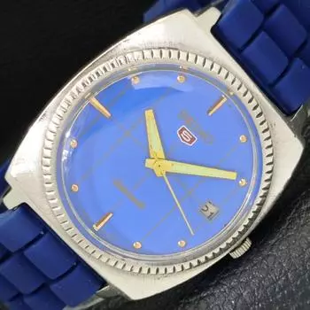 Б/У винтажные мужские часы SEIKO 5 AUTOMATIC 7006A из Японии с синим циферблатом a433604-2 R118-a433604