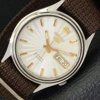 Б/У винтажные мужские часы SEIKO 5 AUTOMATIC 7S26A из Японии с оригинальным циферблатом a433245-2 R115-a433245