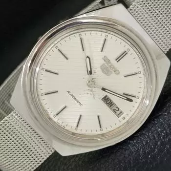 Б/У винтажные мужские часы SEIKO 5 AUTOMATIC 7009A из Японии с оригинальным циферблатом a433654-2 R118-a433654