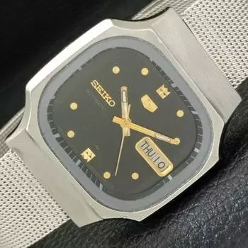 Б/У винтажные мужские часы SEIKO 5 AUTOMATIC 7009A из Японии с оригинальным циферблатом a433664-2 R118-a433664