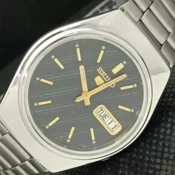 Б/У винтажные мужские часы SEIKO 5 AUTO 7S26A из Японии с оригинальным циферблатом 621b-a413567-2 SKU621b-a413567