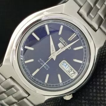 Б/У винтажные мужские часы SEIKO 5 AUTO 7S26B из Японии с оригинальным циферблатом 621a-a413466-2 SKU621a-a413466
