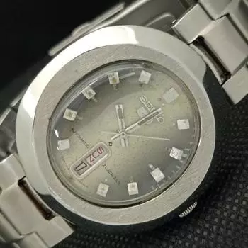 Б/У винтажные мужские часы SEIKO 5 AUTOMATIC 6319A JAPAN с датой 621d-a415804-2 SKU621d-a415804