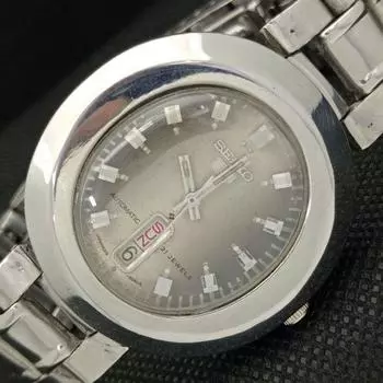 Б/У винтажные мужские часы SEIKO 5 AUTOMATIC 6319A JAPAN с датой 621d-a415807-2 SKU621d-a415807