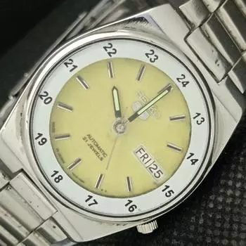 Б/У винтажные мужские часы SEIKO 5 AUTO 7009A из Японии с оригинальным циферблатом 621b-a413562-2 SKU621b-a413562
