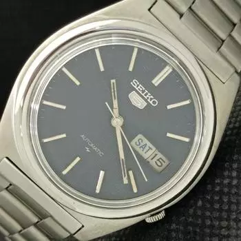 Б/У винтажные мужские часы SEIKO 5 AUTO 7009A из Японии с оригинальным циферблатом 621b-a413572-2 SKU621b-a413572